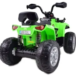 MEGA QUAD NA AKUMULATOR, MIĘKKIE KOŁA, MIEKKIE SIEDZENIE, AMORTYZATORY/JS009