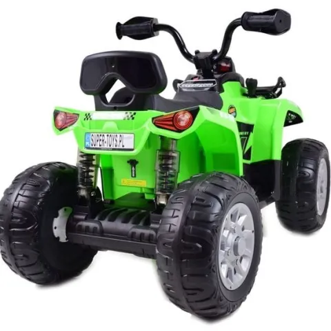MEGA QUAD NA AKUMULATOR, MIĘKKIE KOŁA, MIEKKIE SIEDZENIE, AMORTYZATORY/JS009