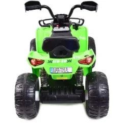 MEGA QUAD NA AKUMULATOR, MIĘKKIE KOŁA, MIEKKIE SIEDZENIE, AMORTYZATORY/JS009