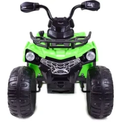MEGA QUAD NA AKUMULATOR, MIĘKKIE KOŁA, MIEKKIE SIEDZENIE, AMORTYZATORY/JS009