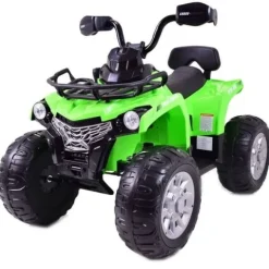 MEGA QUAD NA AKUMULATOR, MIĘKKIE KOŁA, MIEKKIE SIEDZENIE, AMORTYZATORY/JS009