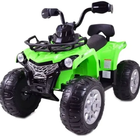 MEGA QUAD NA AKUMULATOR, MIĘKKIE KOŁA, MIEKKIE SIEDZENIE, AMORTYZATORY/JS009