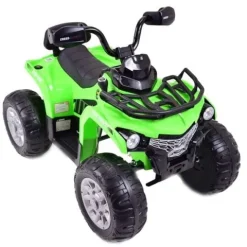 MEGA QUAD NA AKUMULATOR, MIĘKKIE KOŁA, MIEKKIE SIEDZENIE, AMORTYZATORY/JS009