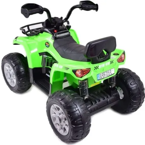 MEGA QUAD NA AKUMULATOR, MIĘKKIE KOŁA, MIEKKIE SIEDZENIE, AMORTYZATORY/JS009