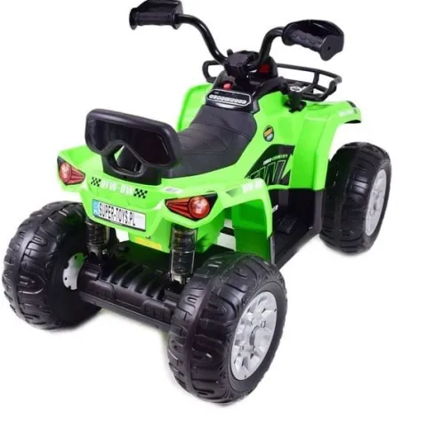 MEGA QUAD NA AKUMULATOR, MIĘKKIE KOŁA, MIEKKIE SIEDZENIE, AMORTYZATORY/JS009