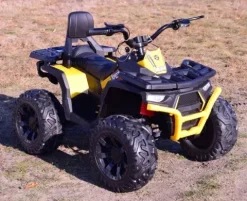 MEGA QUAD TOP SPEED 4X45W, SUPER MOC, GAZ W MANETCE, HAMULCE, PILOT/JC-333