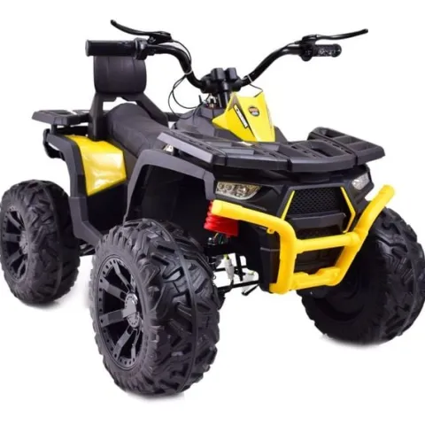 MEGA QUAD TOP SPEED 4X45W, SUPER MOC, GAZ W MANETCE, HAMULCE, PILOT/JC-333