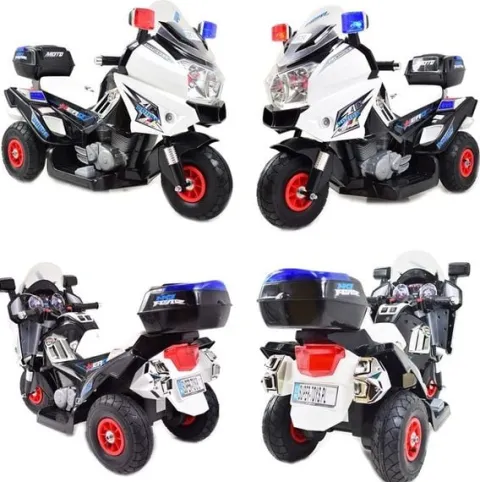 MEGA WIELKI MOTOR HERO Z DŹWIĘKAMI NA POMPOWANYCH KOŁACH NOWOŚĆ / 8815 12 V