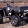 MEGA WIELKI QUAD, AMORTYZATORY, MIĘKKIE KOŁA, PILOT, WOLNY START, RADIO/0909