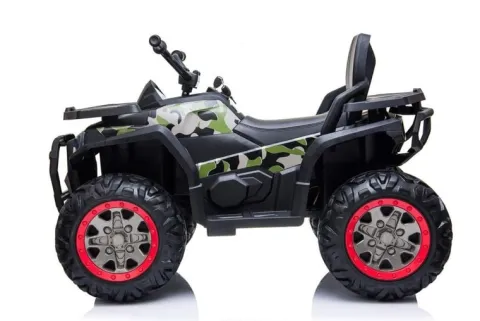 MEGA WIELKI QUAD, AMORTYZATORY, MIĘKKIE KOŁA, PILOT, WOLNY START, /XMX607