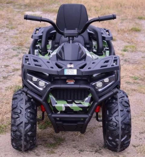 MEGA WIELKI QUAD, AMORTYZATORY, MIĘKKIE KOŁA, PILOT, WOLNY START, /XMX607