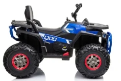 MEGA WIELKI QUAD, AMORTYZATORY, MIĘKKIE KOŁA, PILOT, WOLNY START, /XMX607