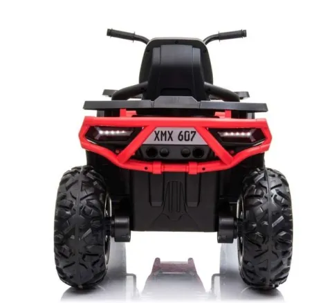 MEGA WIELKI QUAD, AMORTYZATORY, MIĘKKIE KOŁA, PILOT, WOLNY START, 4x4 /XMX607