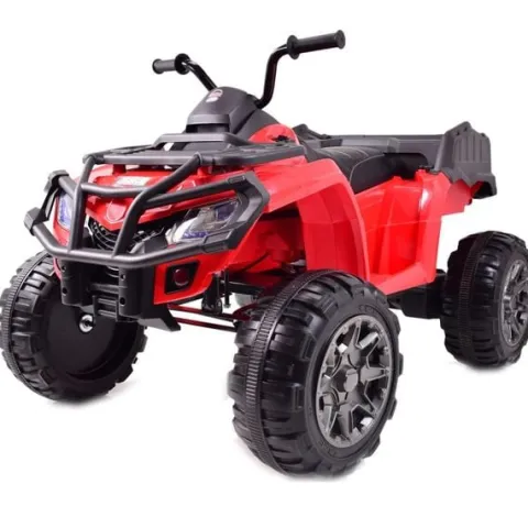 MEGA WIELKI QUAD 24 V, 2X100W, AMORTYZATORY, MIĘKKIE KOŁA, RADIO/0909-24V