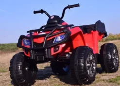 MEGA WIELKI QUAD 24 V, 2X100W, AMORTYZATORY, MIĘKKIE KOŁA, RADIO/0909-24V