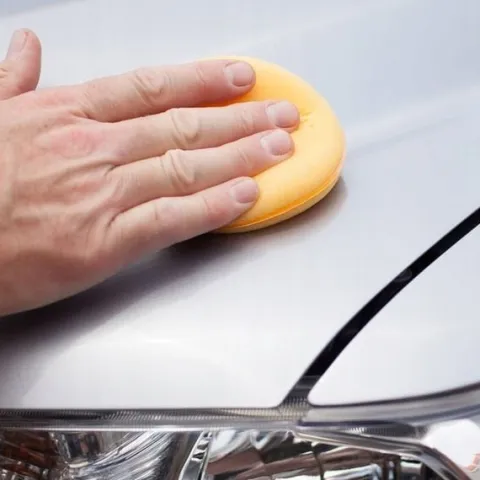 Meguiars Soft Foam Applicator Pad Aplikator Wosk Słoneczko Gąbka 2 szt