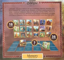 Memory Opowieści biblijne - układanka edukacyjna