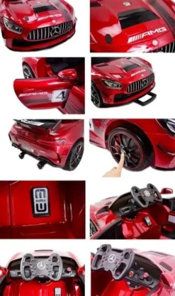 MERCEDES AMG GT 4 SPORT EDITION Z AMORTYZATORAMI PILOT, PAKIET NIGHT, WSPOMAGANIE, MIĘKKIE KOŁA /SX-1918