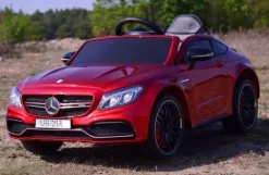 MERCEDES C 63 S COUPE, MIĘKKIE SIEDZENIE , MIEKKIE KOŁA, SYSTEM ESW, 5 PUNKTOWE PASY /QY-1588