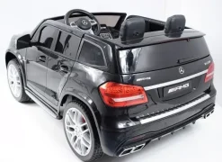 MERCEDES GLS 63, 4 SILNIKI, 2X12 V, MIĘKKIE KOŁA, MIĘKKIE SIEDZENIE DLA 2 DZIECI, LAKIER, KLIMATYZACJA/HL228