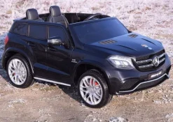 MERCEDES GLS 63, 4 SILNIKI, 2X12 V, MIĘKKIE KOŁA, MIĘKKIE SIEDZENIE DLA 2 DZIECI, LAKIER, KLIMATYZACJA/HL228