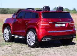 MERCEDES GLS 63, 4 SILNIKI, 2X12 V, MIĘKKIE KOŁA, MIĘKKIE SIEDZENIE DLA 2 DZIECI/HL228
