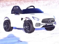 MERCEDES NA AKUMULATOR AMG GT, MIĘKKIE KOŁA EVA, MIĘKKIE SIEDZENIE/HL2588