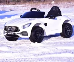 MERCEDES NA AKUMULATOR AMG GT, MIĘKKIE KOŁA EVA, MIĘKKIE SIEDZENIE/HL2588