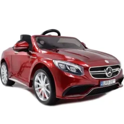 MERCEDES S63 AMG LICENCJA,LAKIER, MIĘKKIE KOŁA EVA FULL OPCJA/HL169