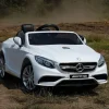 MERCEDES S63 AMG LICENCJA, MIĘKKIE KOŁA EVA FULL OPCJA/HL169