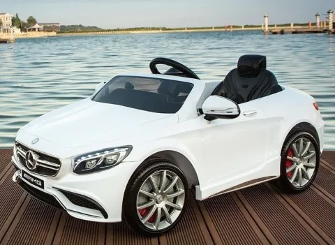 MERCEDES S63 AMG LICENCJA, MIĘKKIE KOŁA EVA FULL OPCJA/HL169