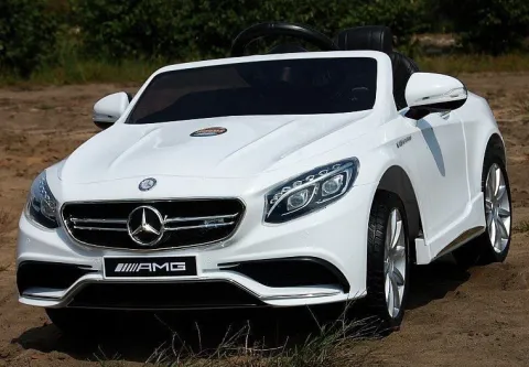 MERCEDES S63 AMG LICENCJA, MIĘKKIE KOŁA EVA FULL OPCJA/HL169