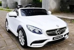 MERCEDES S63 AMG LICENCJA, MIĘKKIE KOŁA EVA FULL OPCJA/HL169
