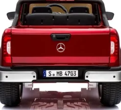 MERCEDES X LICENCJA, 4X4, 2x12V PANEL MP4, 5 PUNKTOWE PASY, MIĘKKIE KOŁA EVA, MIĘKKIE SIEDZENIE, LAKIER POLEROWANY, FULL OPCJA/