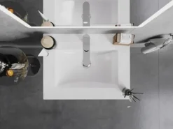 MEXEN ATENA 61 x 46 CM UMYWALKA WPUSZCZANA W BLAT MEBLOWA BIAŁA