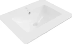 MEXEN ATENA 61 x 46 CM UMYWALKA WPUSZCZANA W BLAT MEBLOWA BIAŁA
