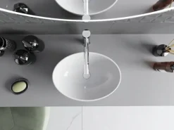 MEXEN ELZA UMYWALKA NABLATOWA 40 x 33 CM BIAŁA STAWIANA NA BLAT