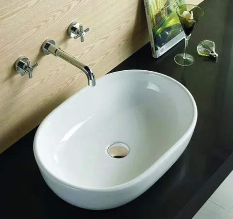 MEXEN VIKI 59 CM UMYWALKA NABLATOWA STAWIANA NA BLAT