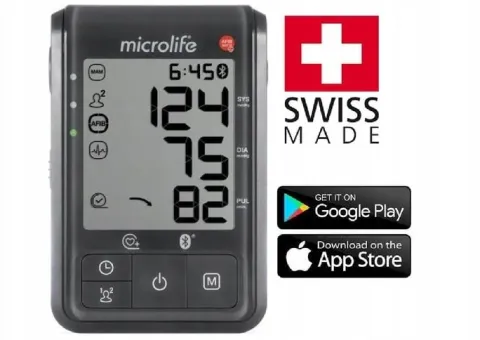 Microlife Ciśnieniomierz Automatyczny Naramienny BP B6 Bluetooth+Zasilacz