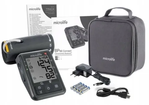 Microlife Ciśnieniomierz Automatyczny Naramienny BP B6 Bluetooth+Zasilacz