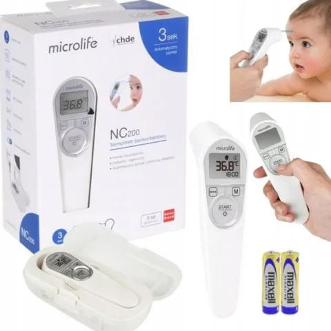 Microlife termometr bezdotykowy bezkontaktowy NC200 ETUI BATERIE