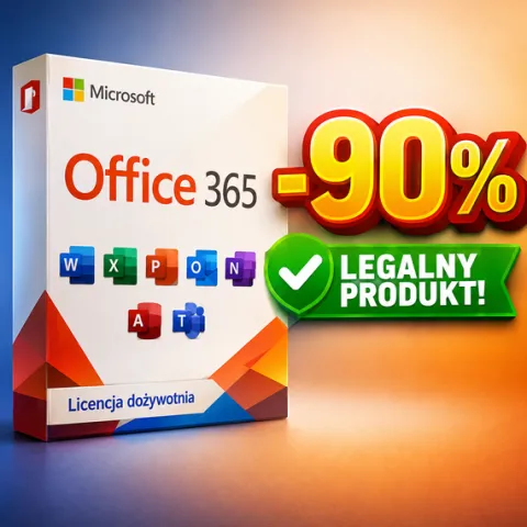 Microsoft Office 365 Pro Plus | Konto 5 urządzeń - Natychmiastowa dostawa