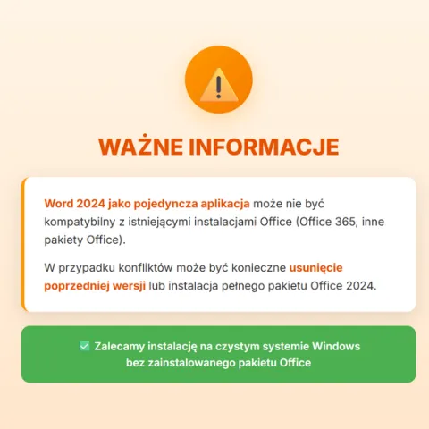 Microsoft Word 2024 | Licencja dożywotnia | 1 PC | Klucz aktywacyjny ESD