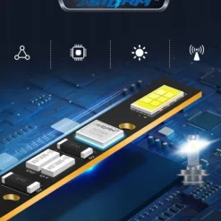 MINI ŻARÓWKI H7 LED XSTORM 110W 23000LM CANBUS MOC