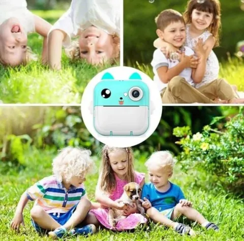 MINI DRUKARKA DRUKUŚ 2.0 APARAT NATYCHMIASTOWY TERMICZNA ZDJĘĆ + ROLKI