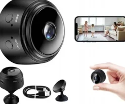Mini Kamera Szpiegowska FullHD WIFI ukryta