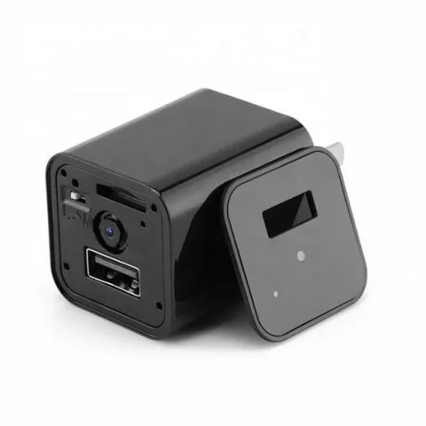 MINI KAMERA SZPIEGOWSKA ZASILACZ ŁADOWARKA Z WIFI
