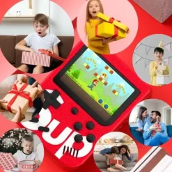 Mini konsola gameboy gra retro przenośna kieszonkowa mario czołgi 400w1 USB