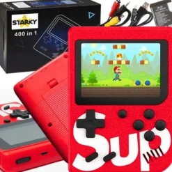 Mini konsola gameboy gra retro przenośna kieszonkowa mario czołgi 400w1 USB