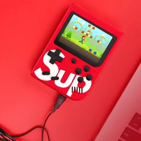 Mini konsola gameboy gra retro przenośna kieszonkowa mario czołgi 400w1 USB